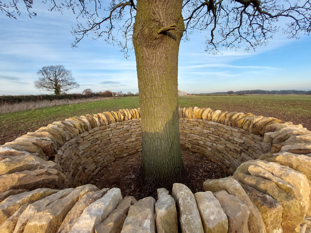 dry stone wall